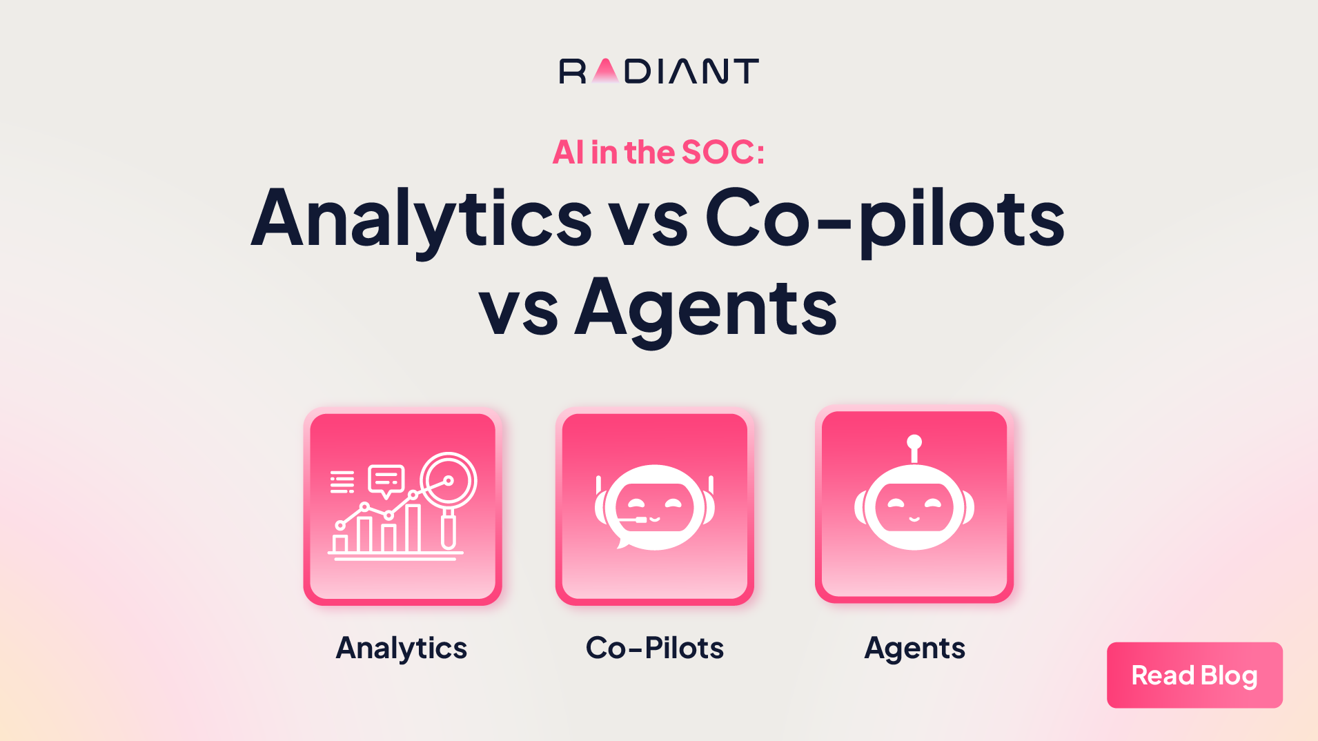 AI in the SOC: Analytics vs Co-pilots vs Agents