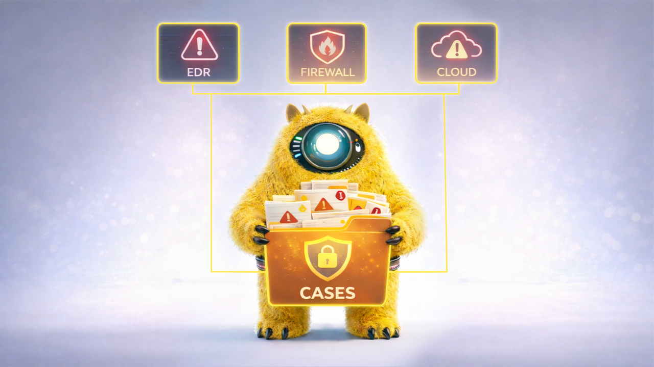 New: Cases for Unified Alert Investigations & Response