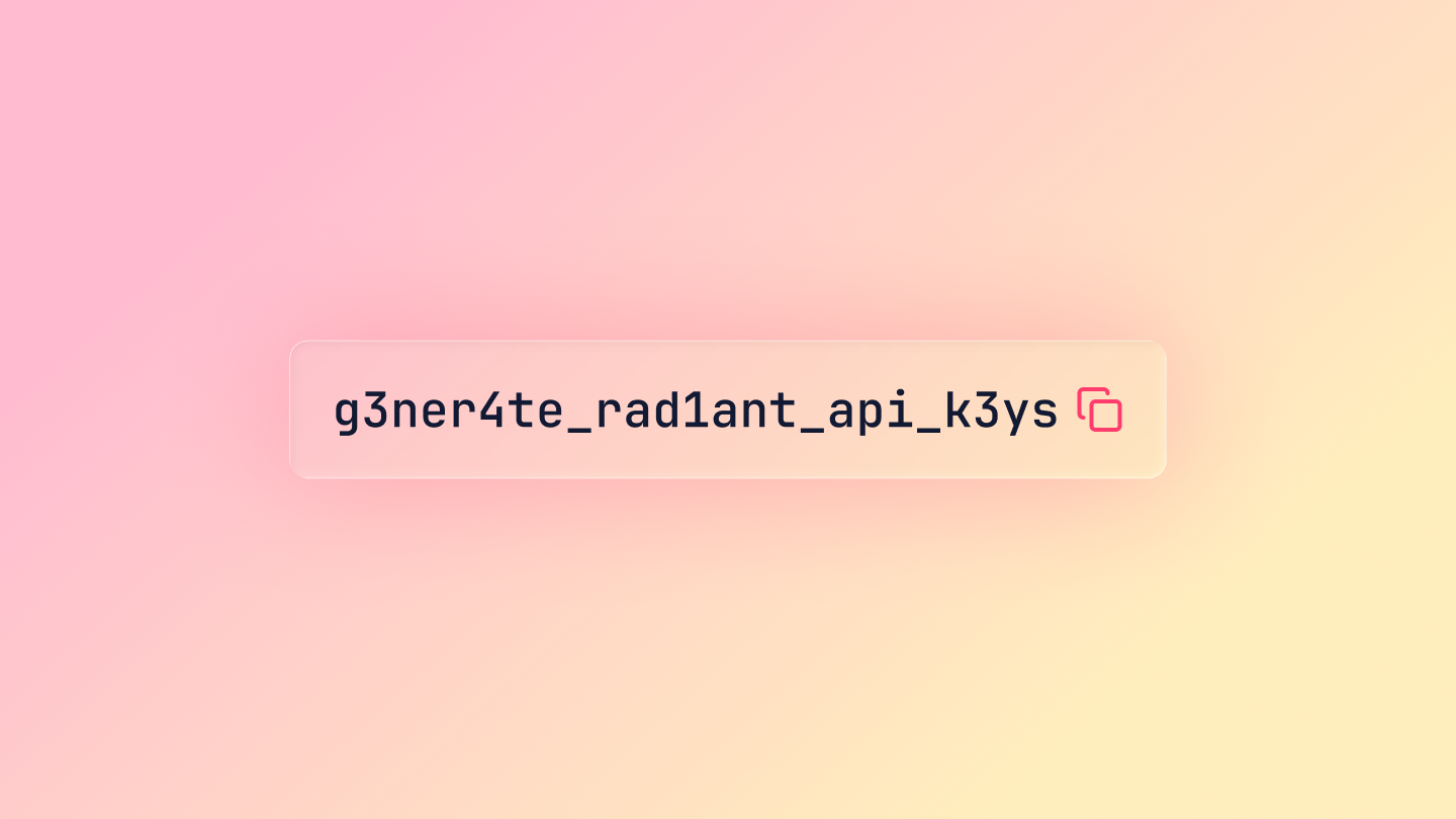 Radiant’s API: automate the operational work from anywhere